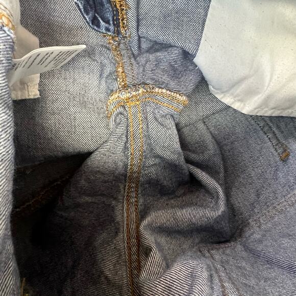 BDG Urban Outfitters Jeans Women's 27 (4) Blue Cargo Jogger Retro 90's Normcore - Picture 11 of 12